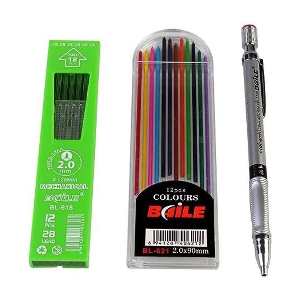 Shopsy Dezine Mechanical Pencil Set, 24 Leads - Image 2