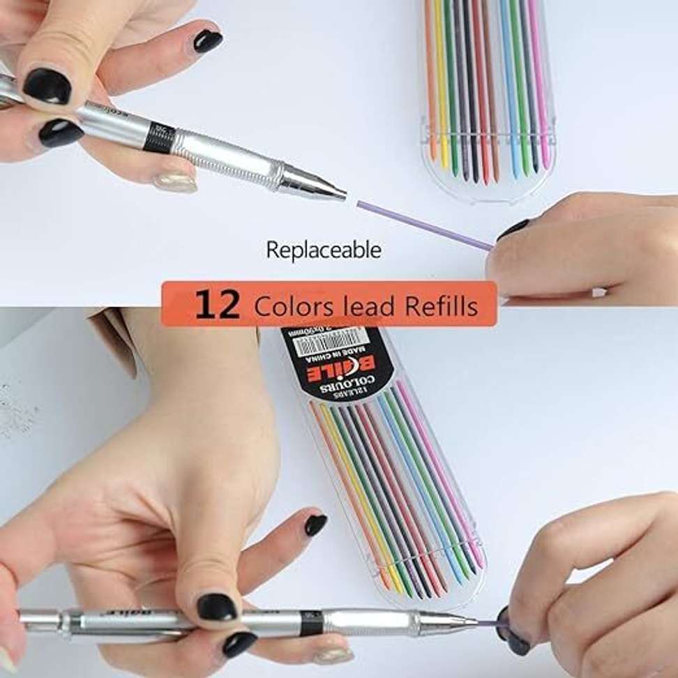 Shopsy Dezine Mechanical Pencil Set, 24 Leads - Image 6
