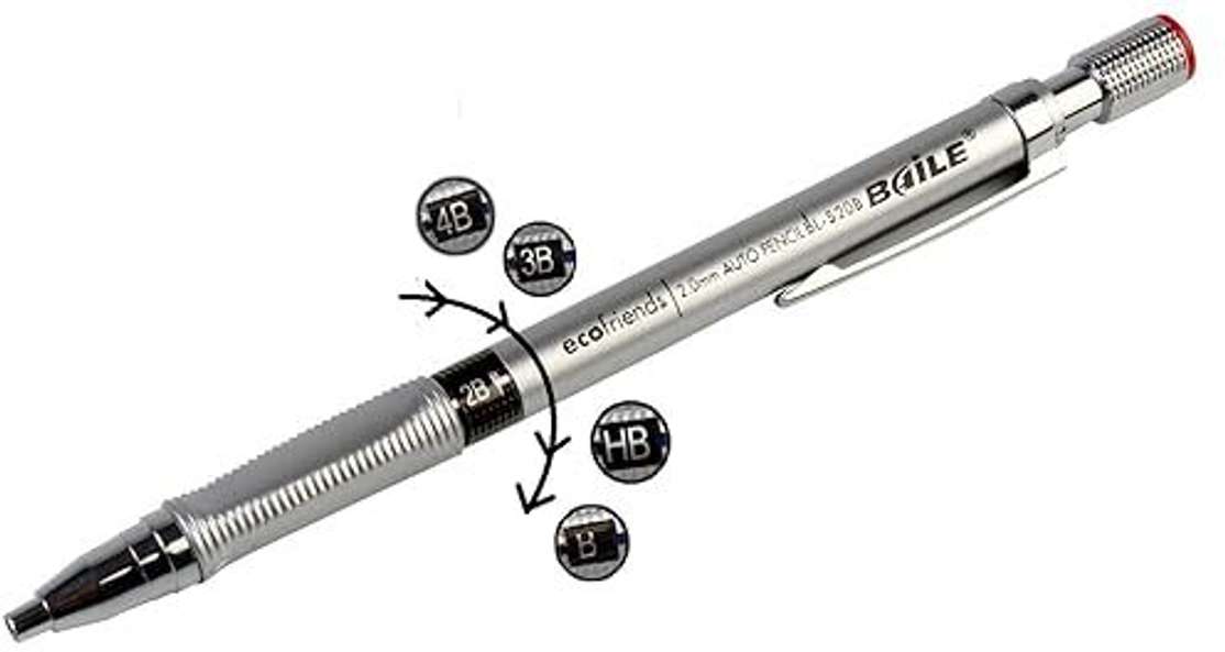 Shopsy Dezine Mechanical Pencil Set, 24 Leads - Image 4