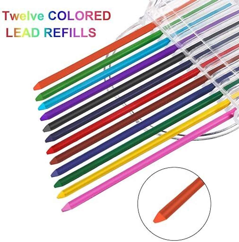 Shopsy Dezine Mechanical Pencil Set, 24 Leads - Image 5