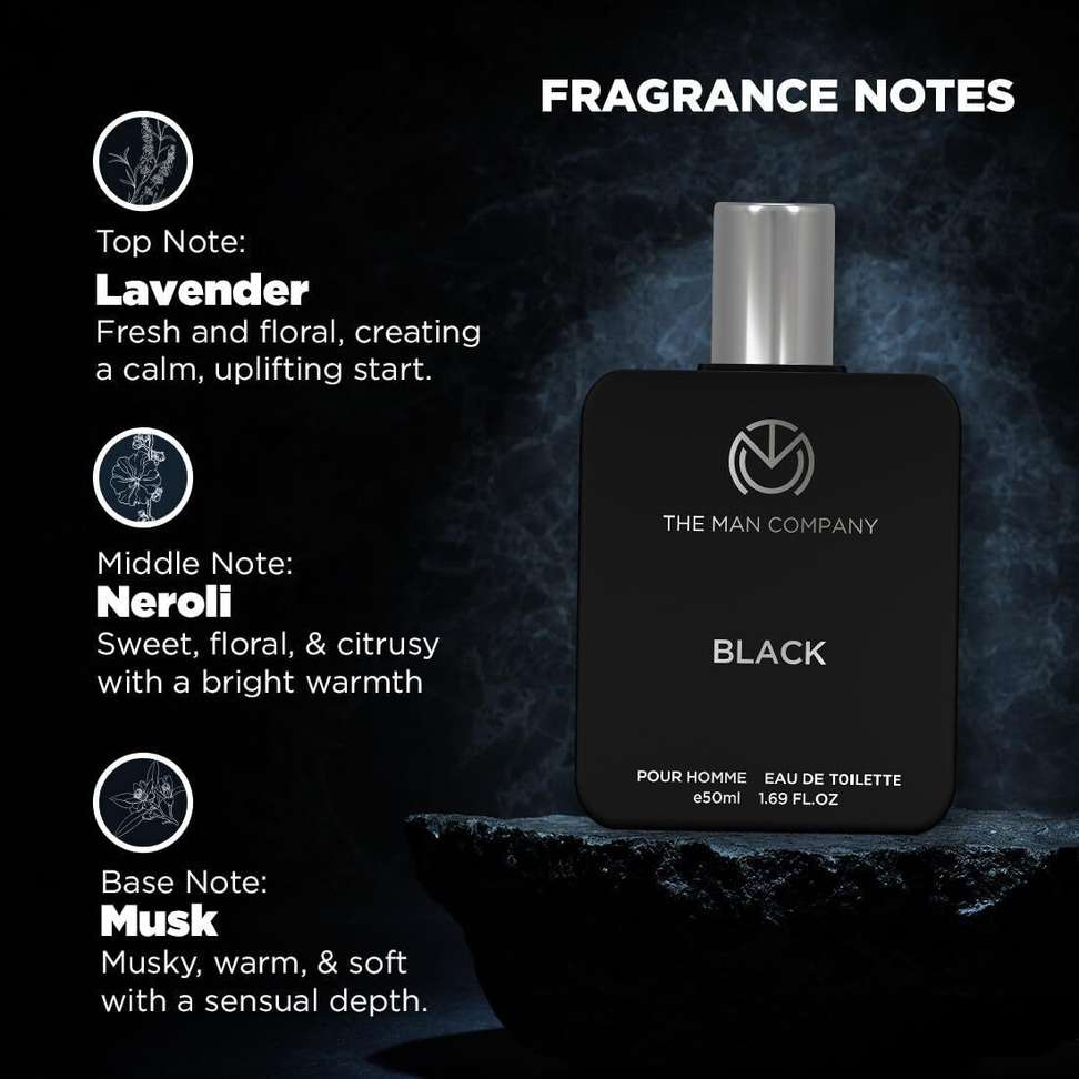 Shopsy THE MAN COMPANY Black Eau de Toilette 50 ml - Image 4