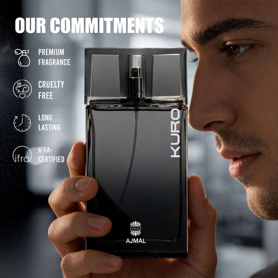 Shopsy Ajmal KURO EDP Eau de Parfum 90 ml - Image 4