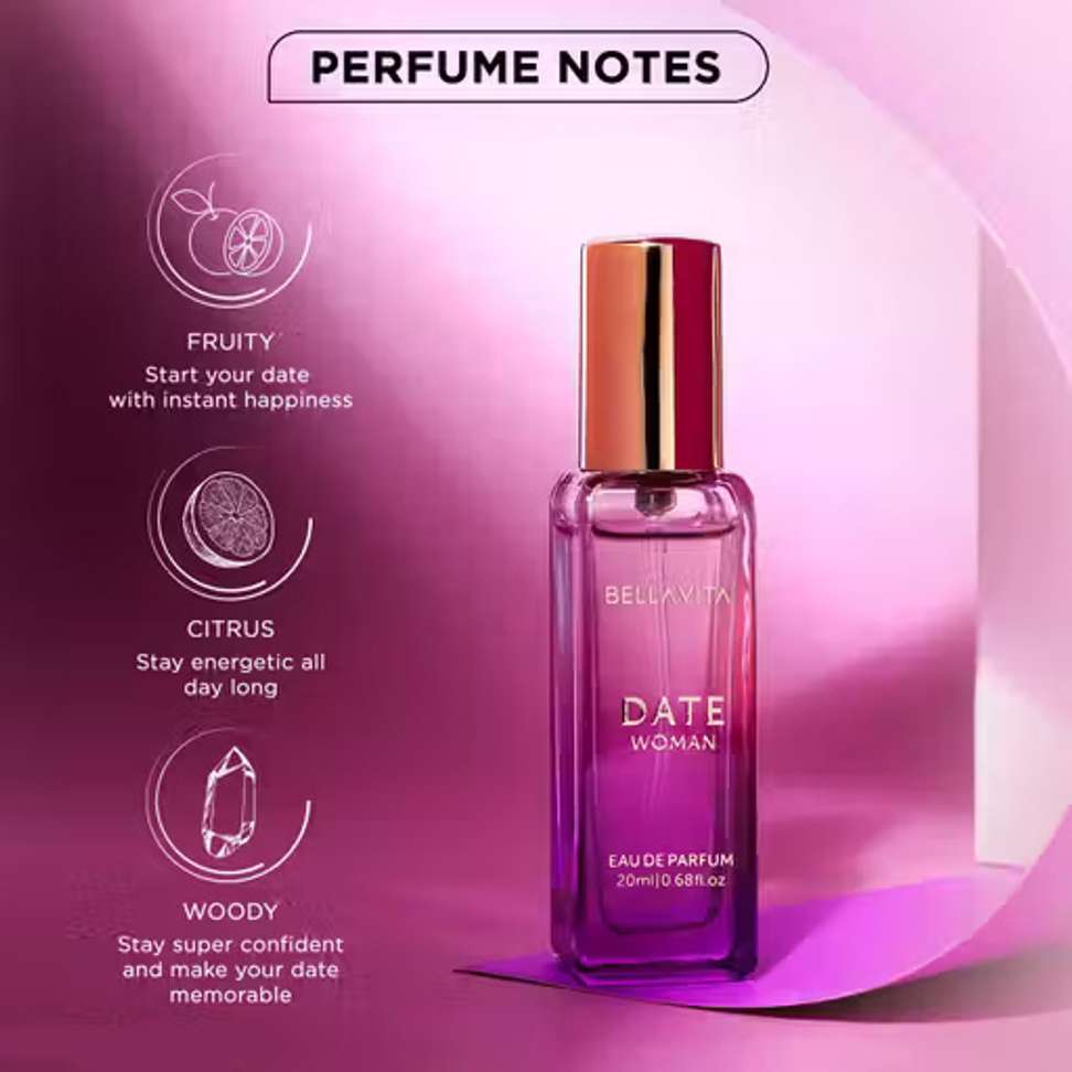 Shopsy BELLAVITA Luxury DATE + ROSE Perfume Combo 40ml - Image 3
