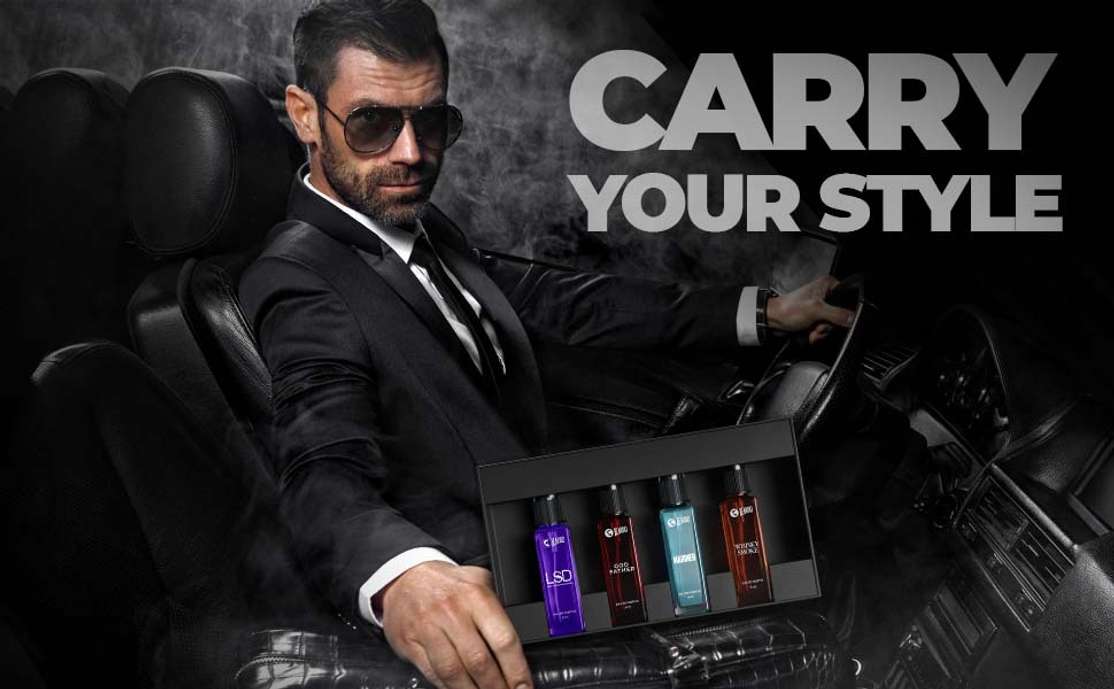 Shopsy BEARDO Assorted Premium Perfume Pack of 4 · 8 ml (32 ml total) - Image 3