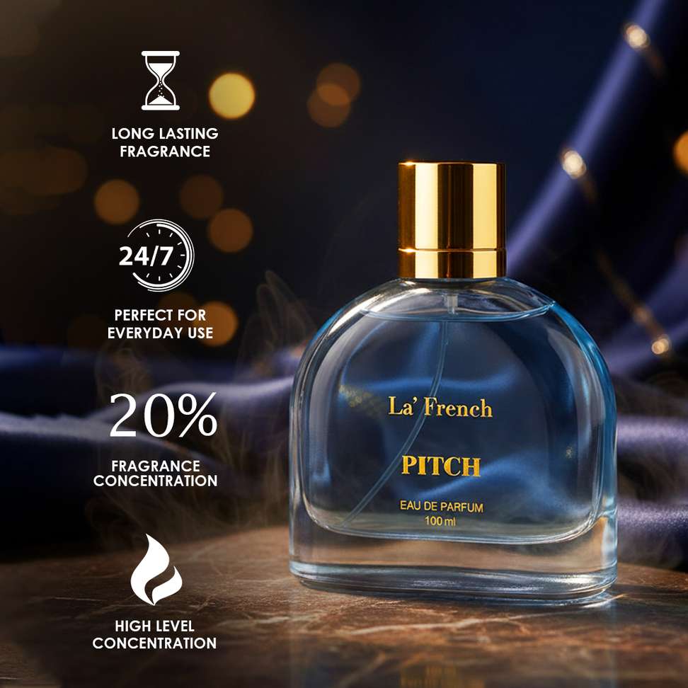 Shopsy La French Pitch Unisex Perfume 100 ml - Image 4
