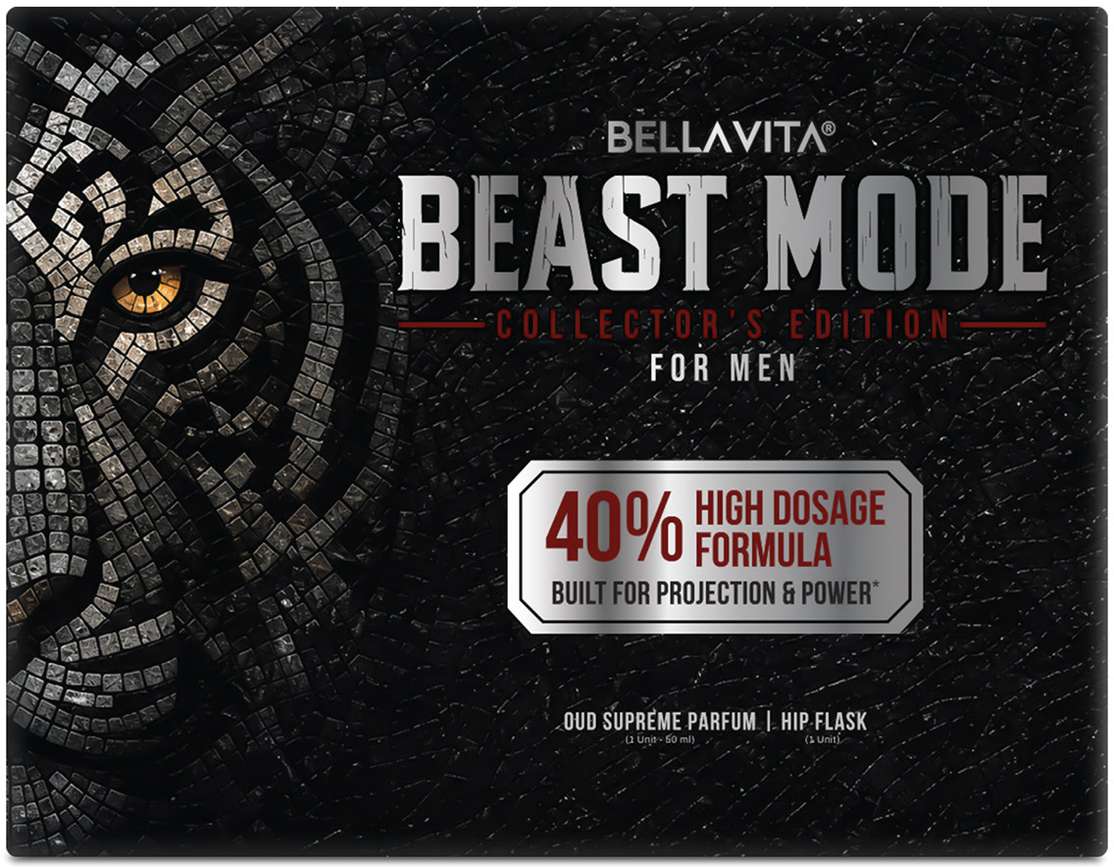 Shopsy BELLAVITA Beast Mode Collector’s Edition Eau de Parfum 50 ml - Image 8