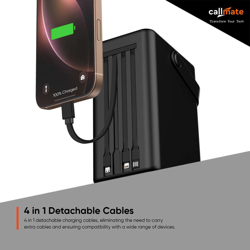 Shopsy Callmate 80000 mAh 23W Power Bank - Image 6