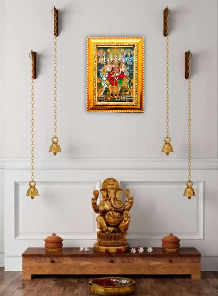Nuoshopping Durga Maa Nav Roop Photo Frame,Durga Maa Photo Frame ,Durga ...