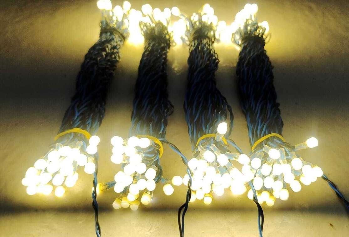 Shopsy A.S.D. Electronics 200 LEDs 37m Gold String Lights - Image 3