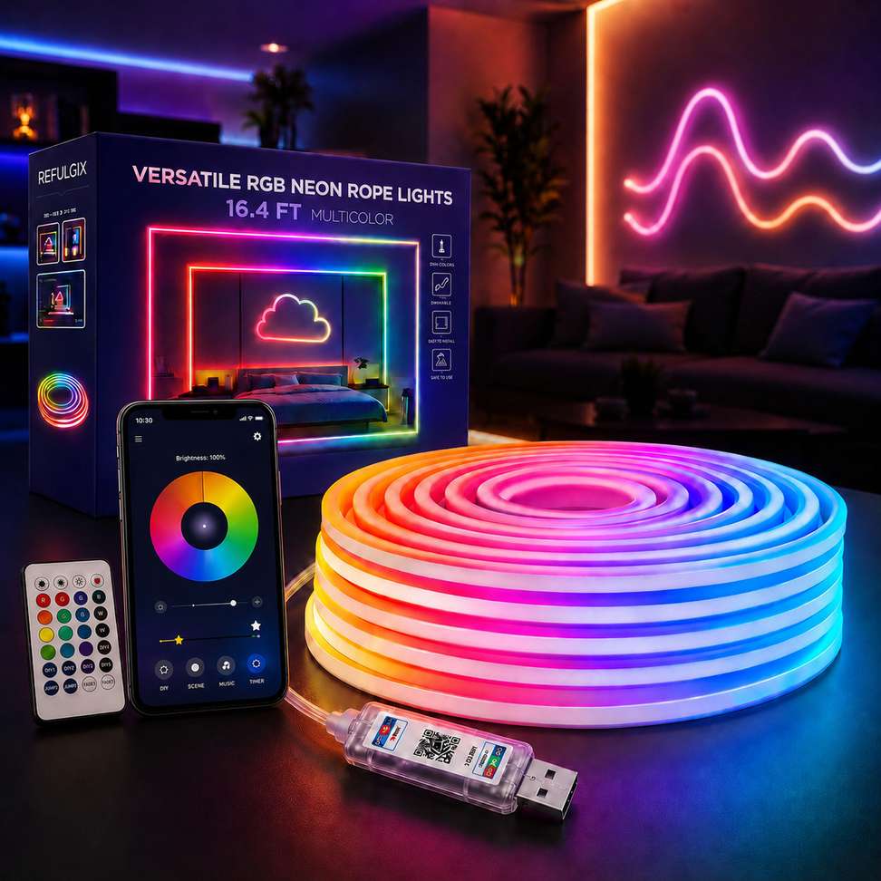 Shopsy Refulgix 500 LEDs 5m Multicolor Strip Lights - Image 2