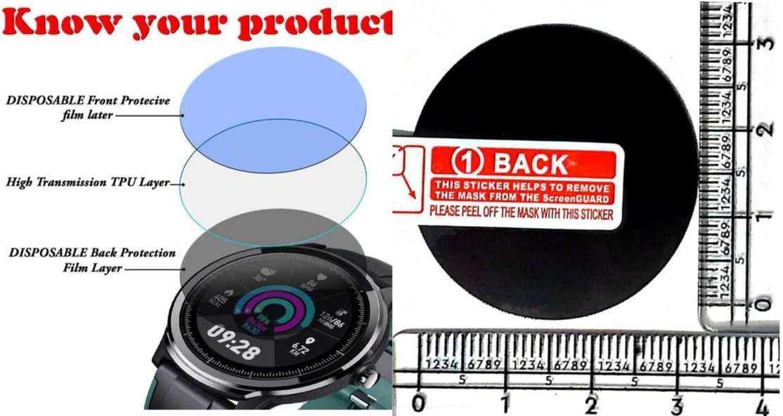 Shopsy Tisla Screen Guard for Watches - Image 4