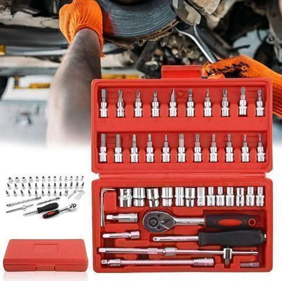 Shopsy jamaind 46 Tools Ratchet Screwdriver Set - Image 6