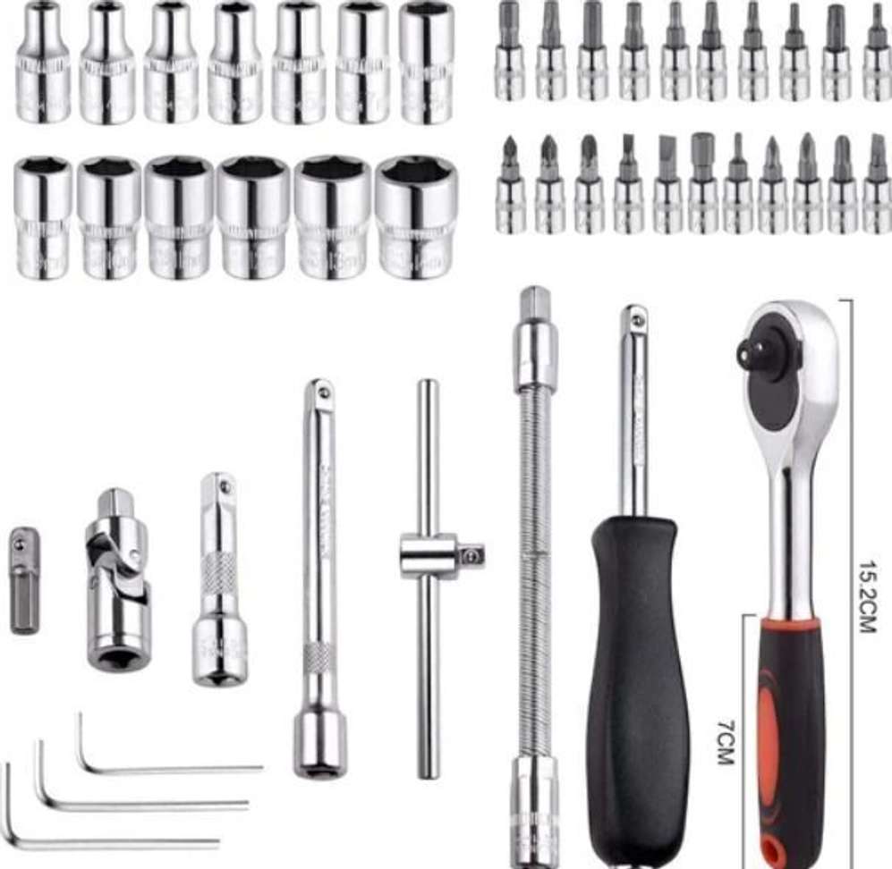 Shopsy jamaind 46 Tools Ratchet Screwdriver Set - Image 5