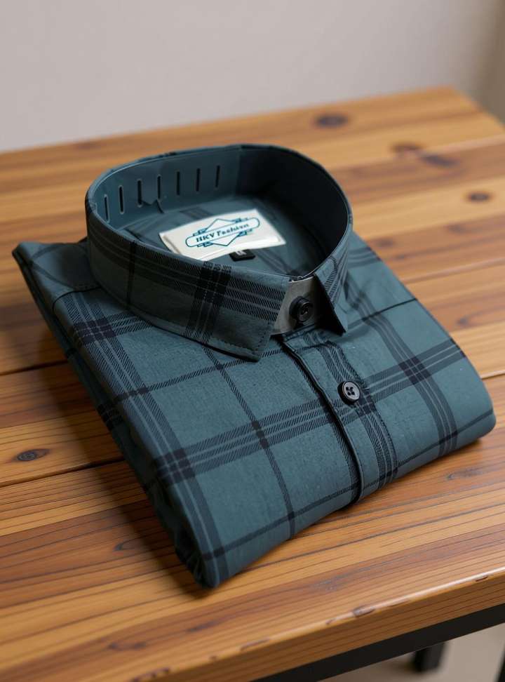 Aadi Men Checkered Formal Grey Shirt – 88% Off, Only ₹221 – Best Formal Shirt Deal