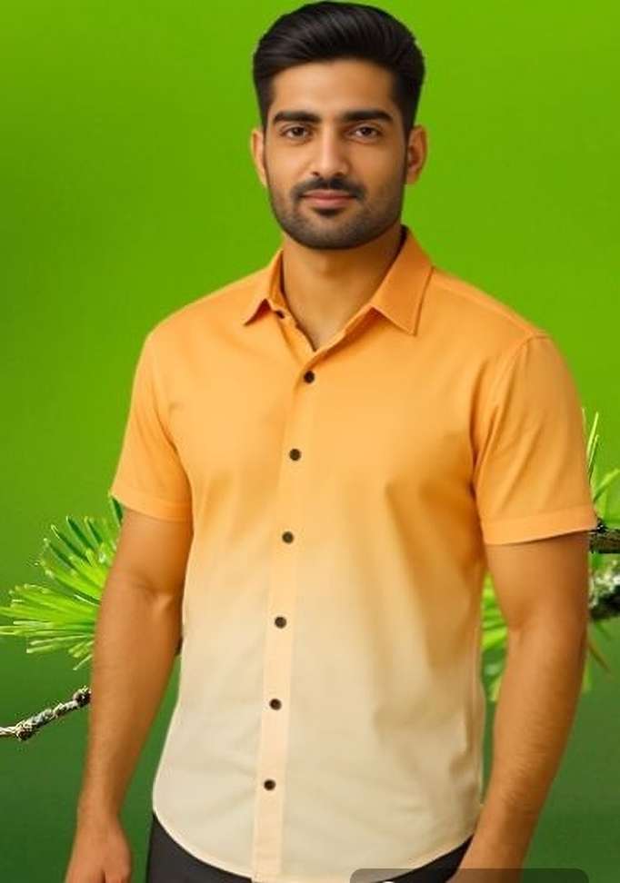 Dhameliya Enterprise Men Argyle Casual Yellow Shirt – 67% OFF, Best Price Today