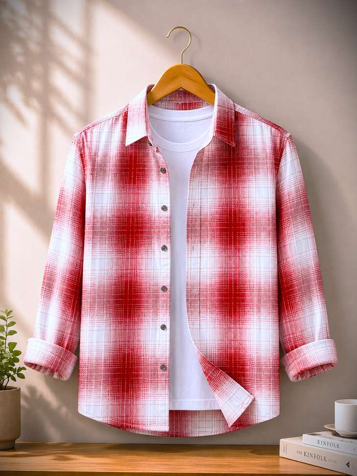 Shopsy Black Deer Men Checkered Multicolor Shirt - Image 2