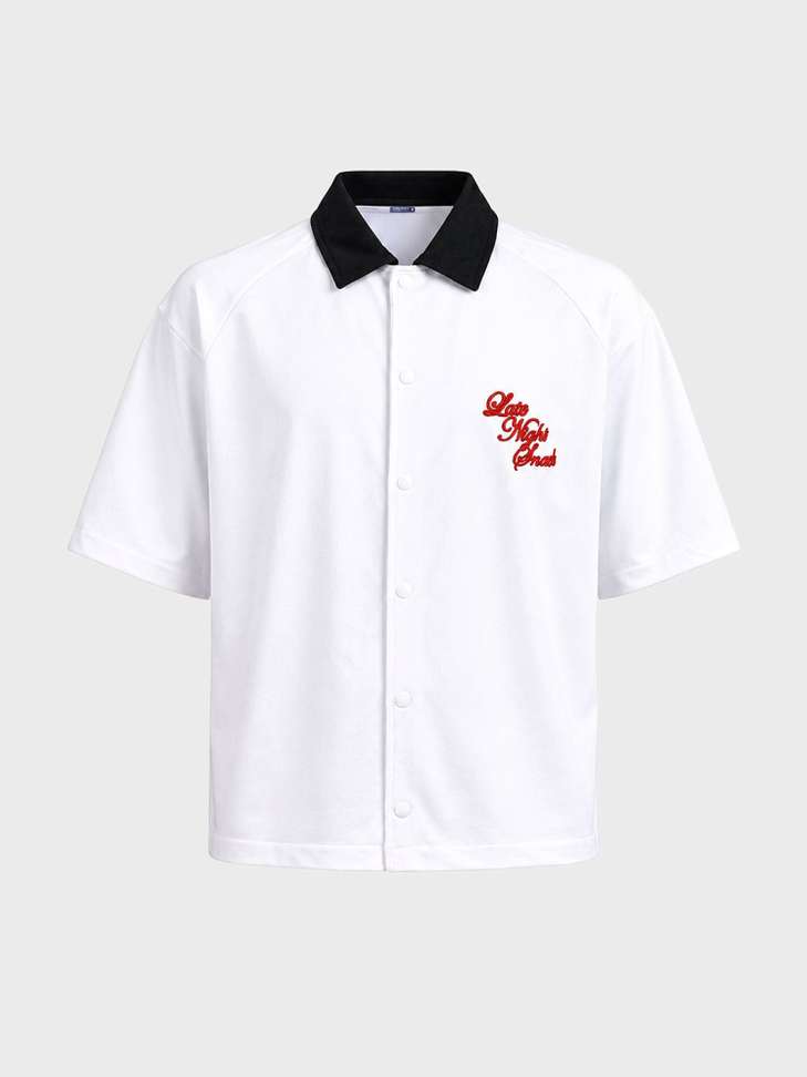 Shopsy The Indian Garage Co. Men Embroidered Casual White Shirt - Image 6