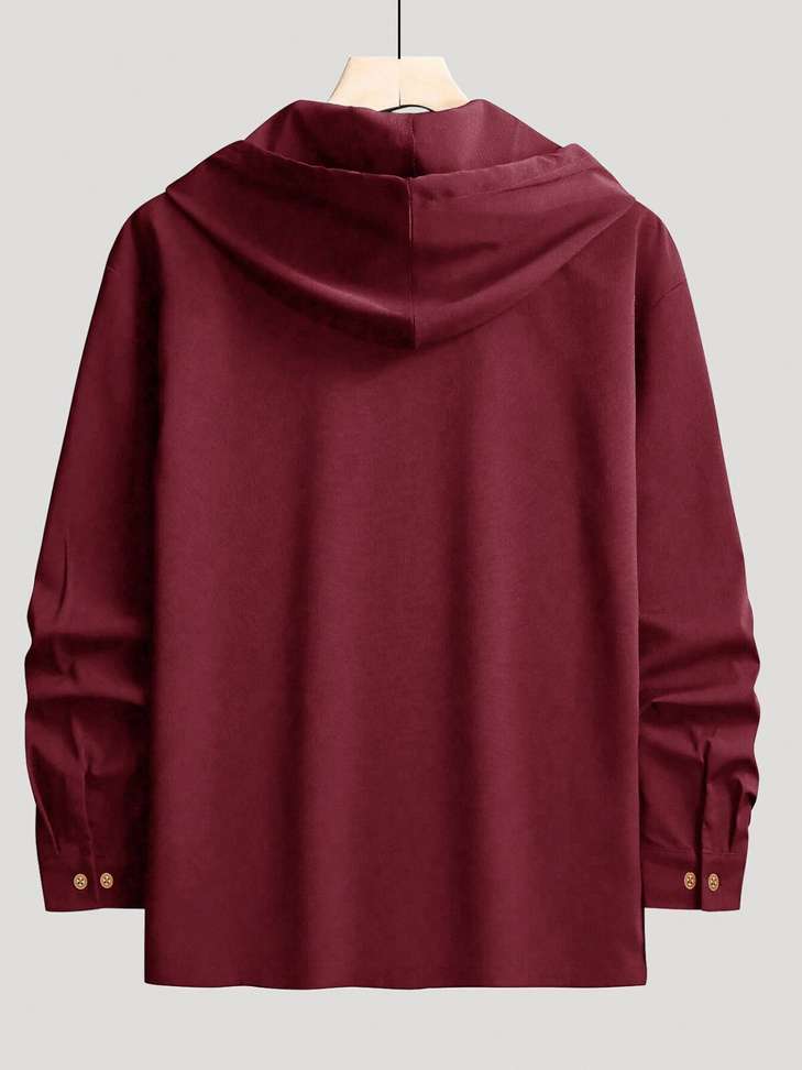 Shopsy EyeBogler Men Maroon Casual Shirt - Image 4