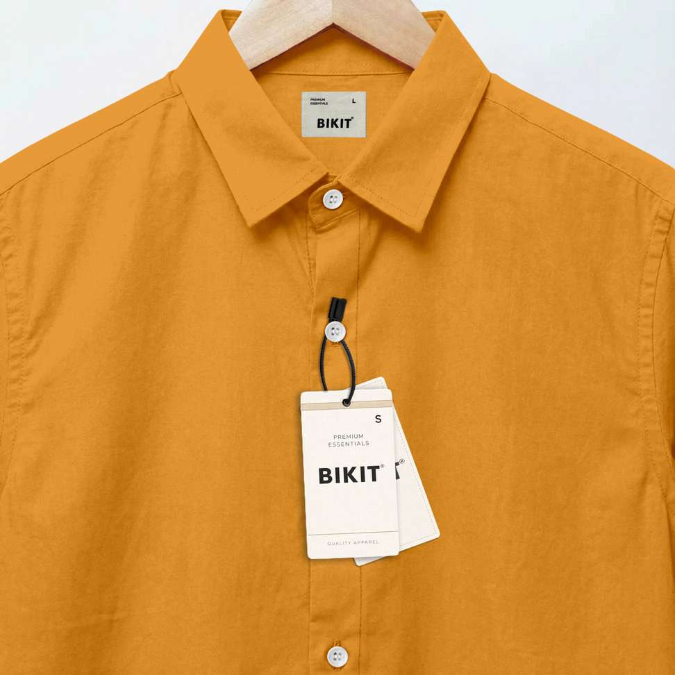 Shopsy BIKIT Men Yellow Printed Casual Shirt - Image 6