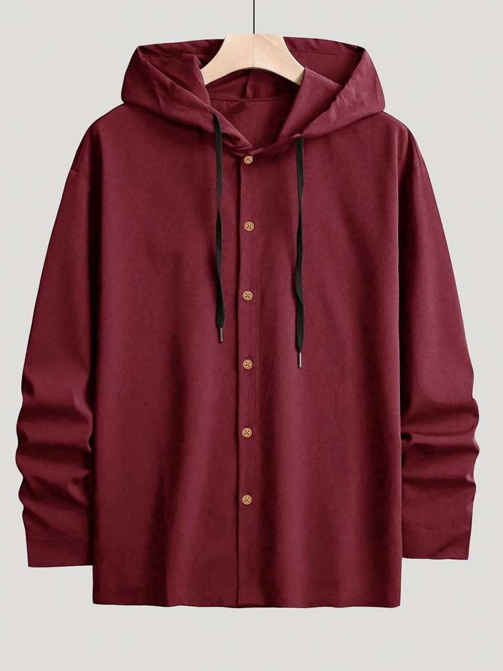 Shopsy EyeBogler Men Maroon Casual Shirt - Image 3