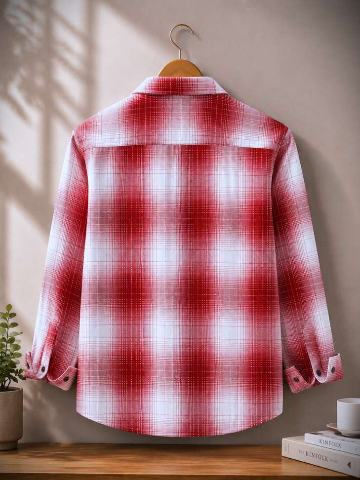 Shopsy Black Deer Men Checkered Multicolor Shirt - Image 3