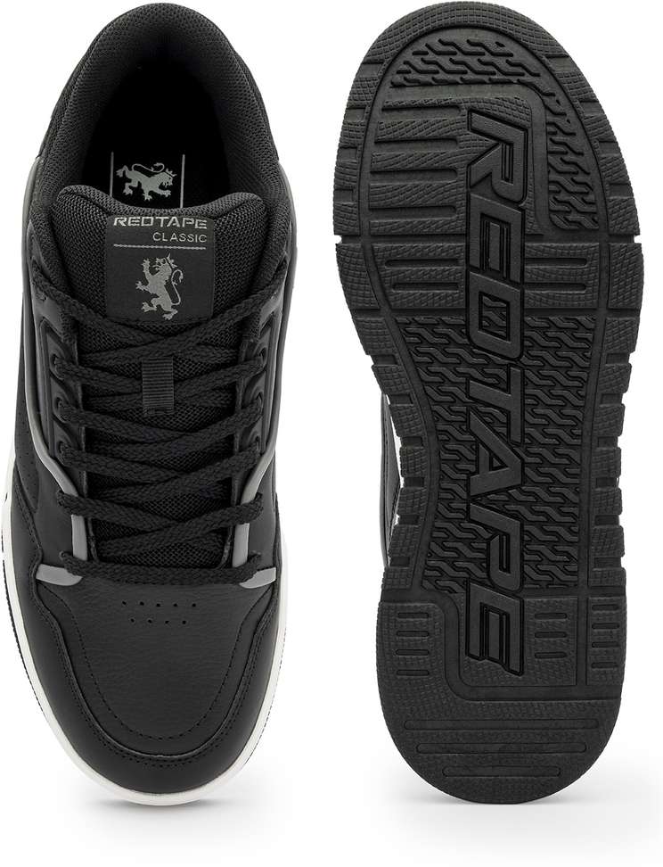 Shopsy RED TAPE Low Cut Sneaker for Men in Black - Image 6