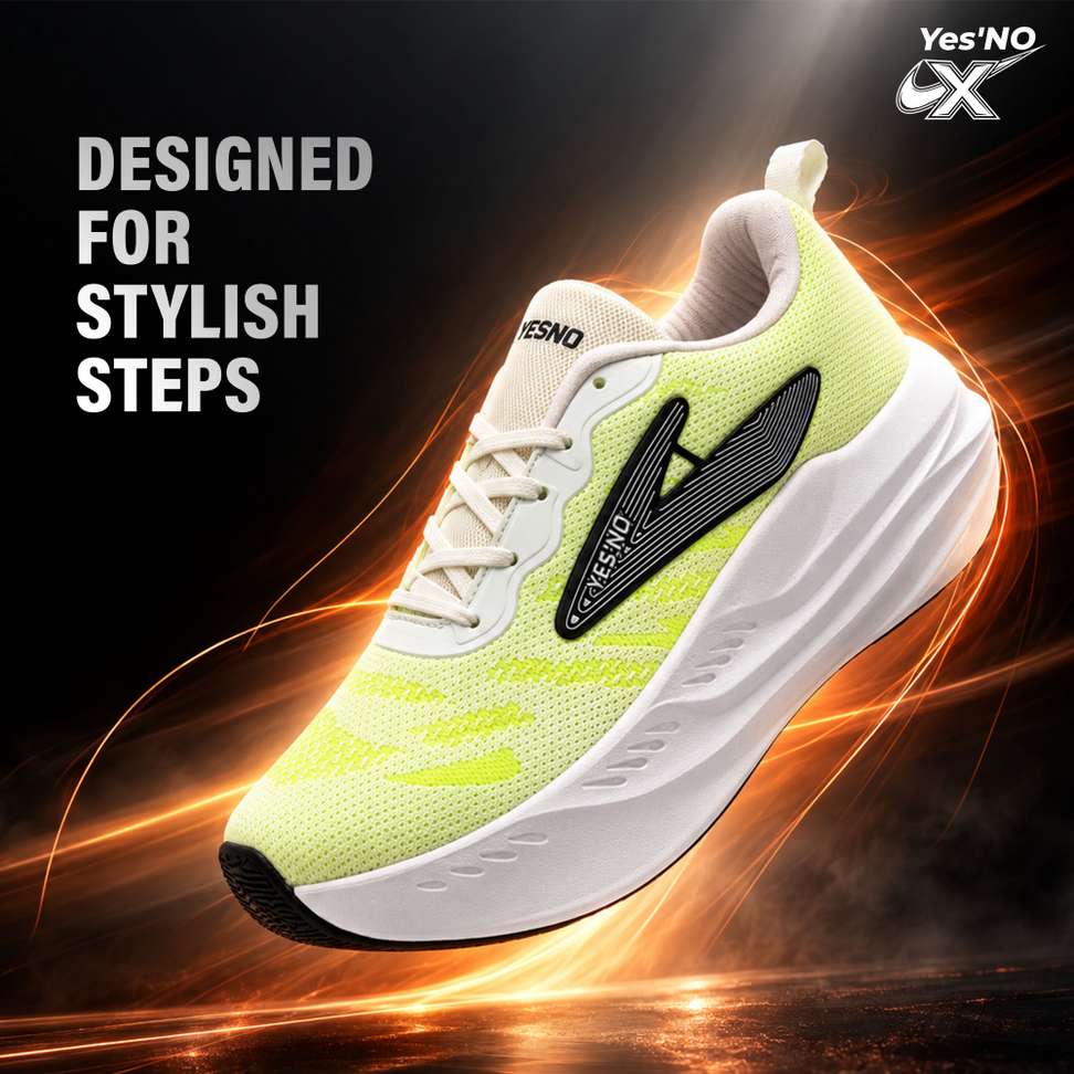 Shopsy Yes'No Lightweight Mesh Lace-Up Men's Running Shoes - Image 6