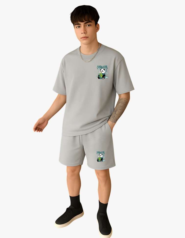 True Basket Tshirt Chino Shorts Co Ords Set