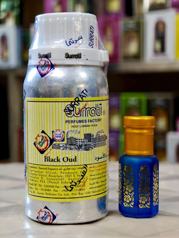 Surrati Black Oud Floral Attar - Image 2