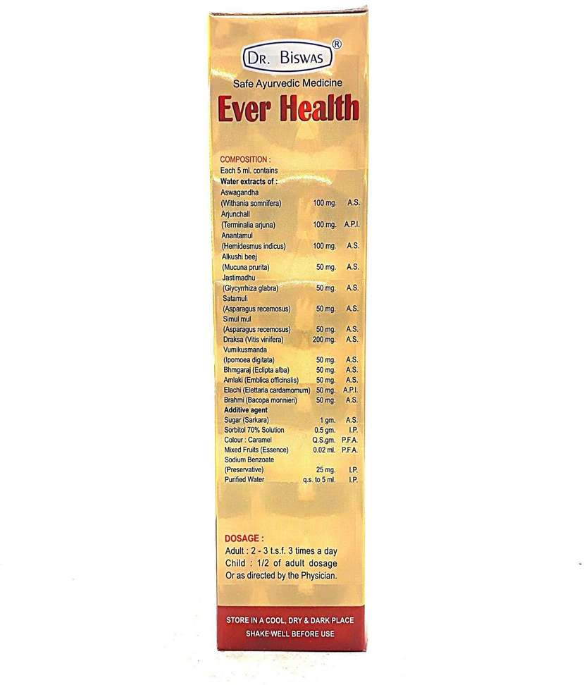 Shopsy Dr. Biswas Ever Health Tonic Pack of 2 · 450 ml (900 ml total) - Image 3
