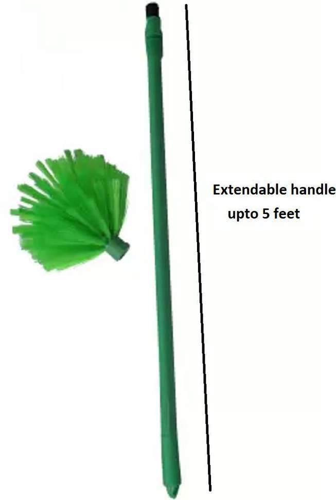 QinPin Jala Cleaning Brush Pack of 2 with Extendable Stick for Roof ...