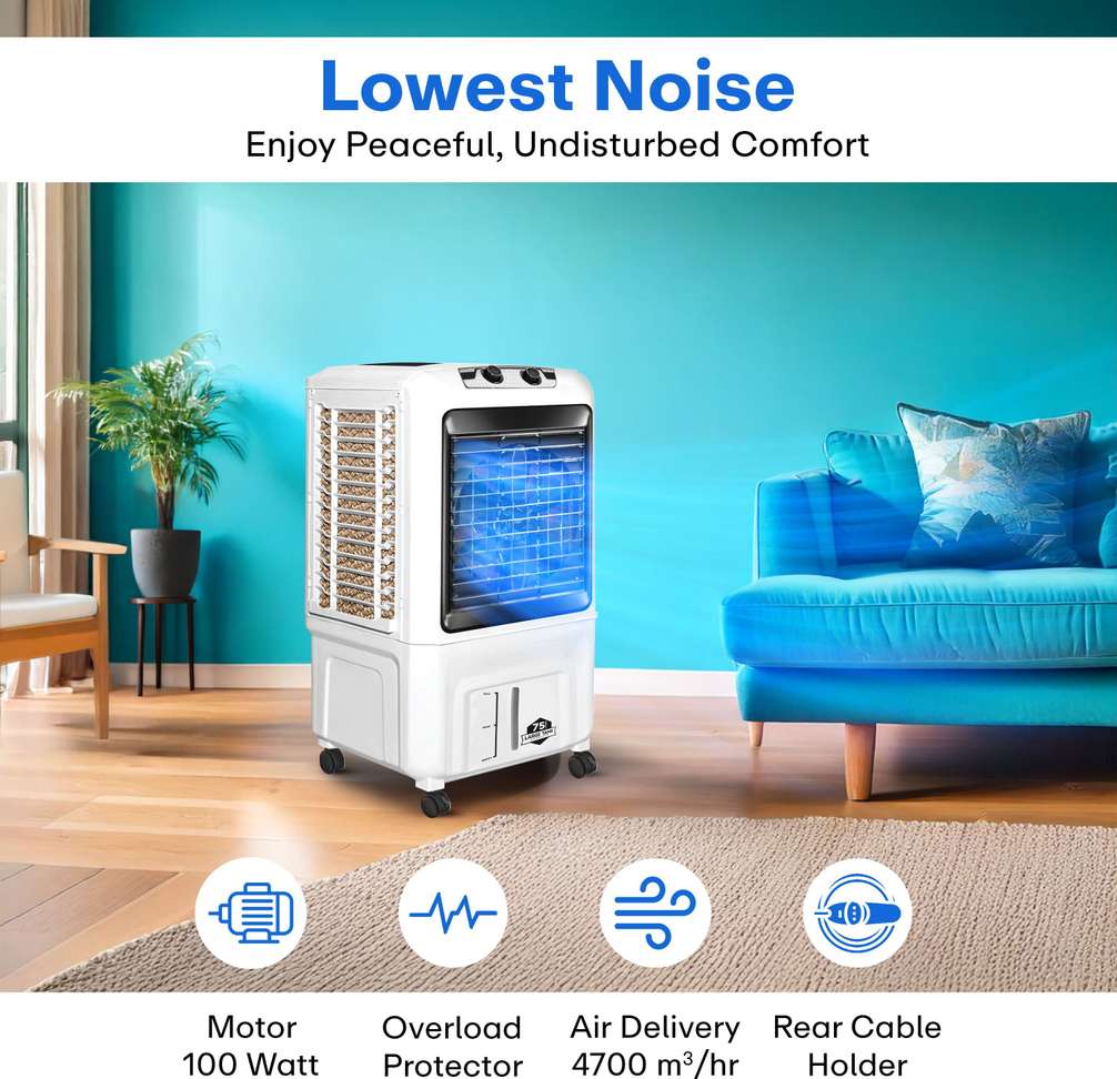 Shopsy Amplesta 75 L Room/Personal Air Cooler - Image 3
