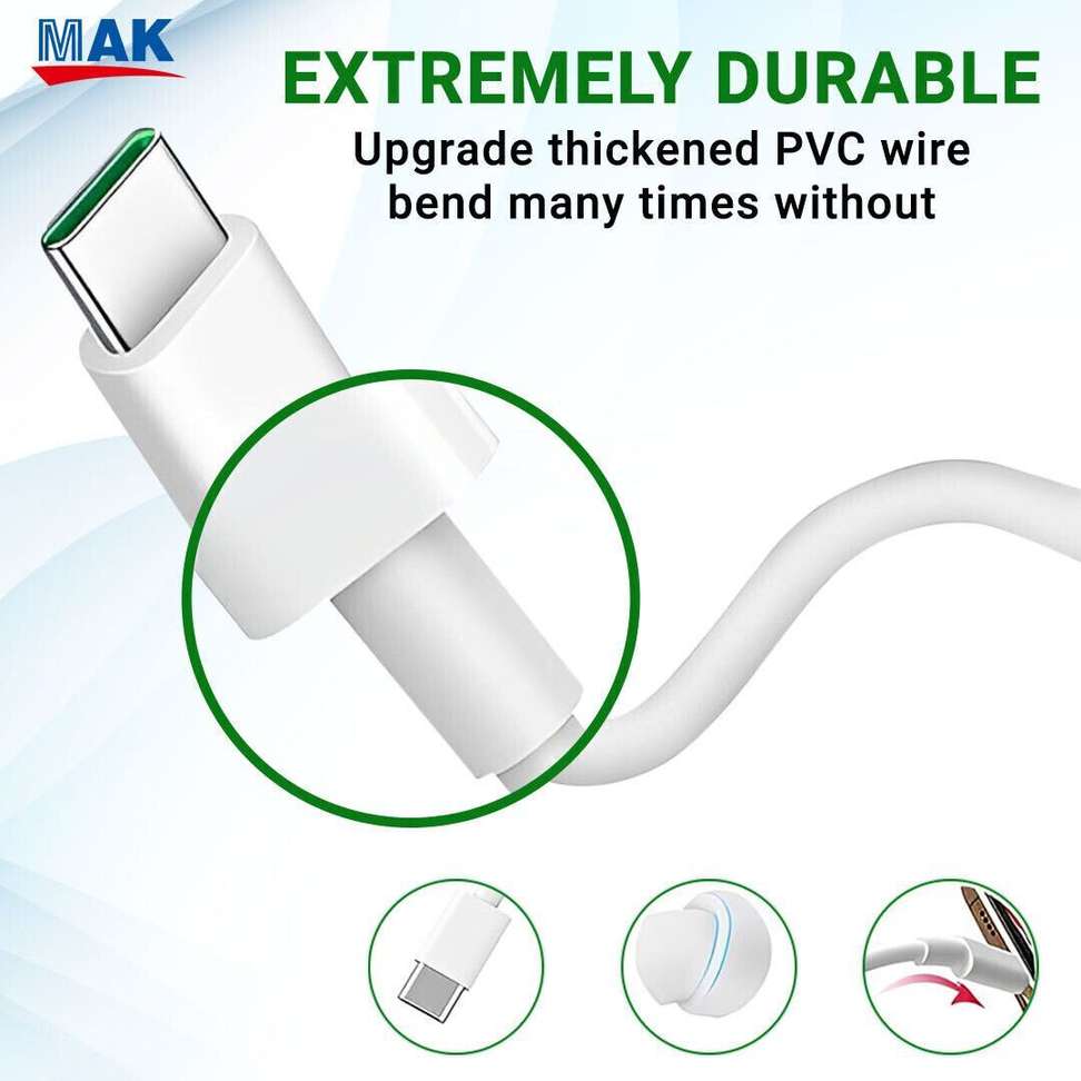 Shopsy MAK 80W Fast Charger 480 Mbps Data Cable 1m 5 g - Image 4