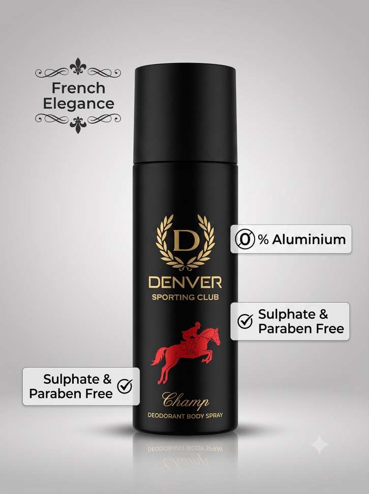 Shopsy DENVER Sporting Club champ Deodorant Spray For Men - Image 2