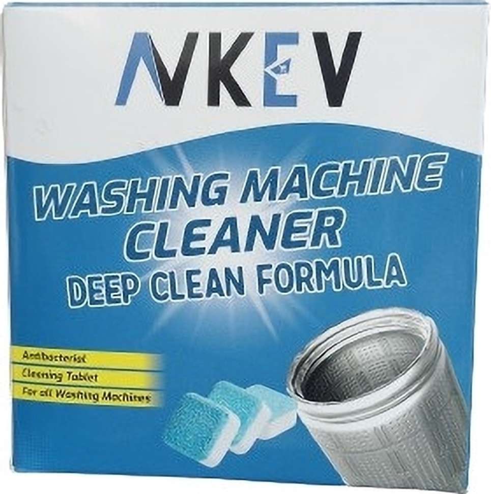 Ankev 12Pcs Washing Machine Drum Cleaner Tablet Front Top Load Dishwashing Detergent