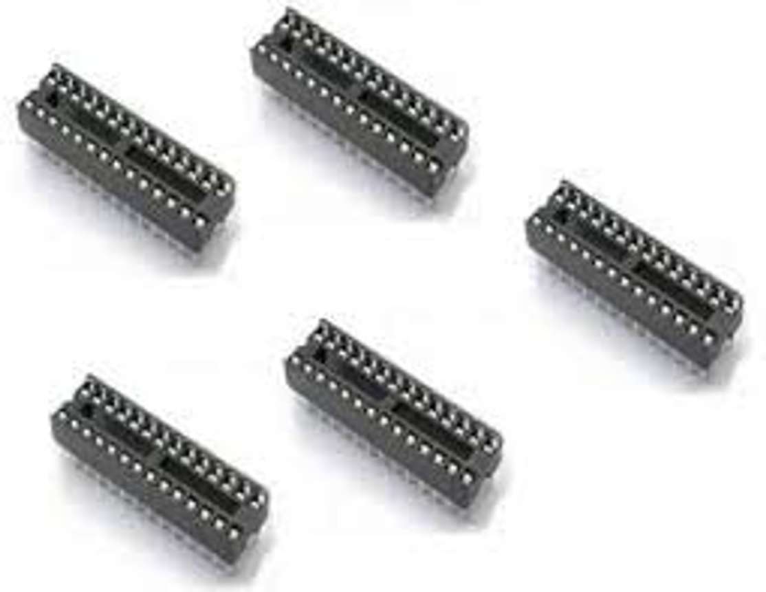R&D 28 PIN DIP IC SOCKET BASE PCB MOUNT CONNECTOR Electronic Components ...