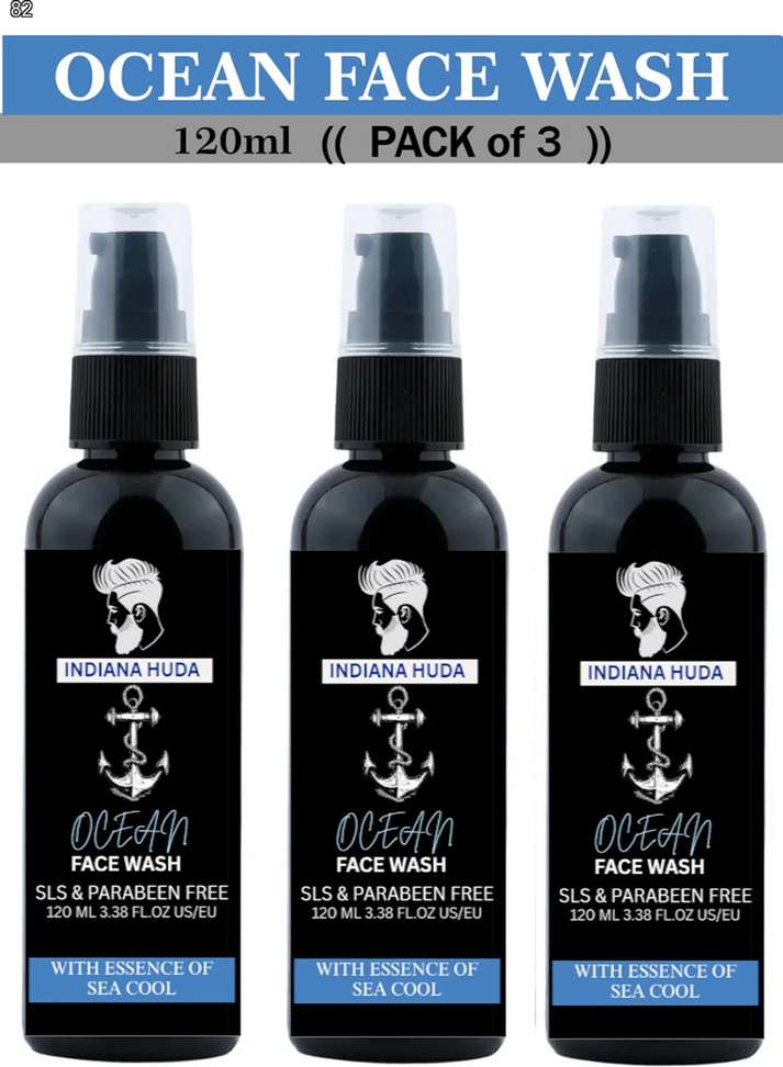 Shopsy Legible Ocean 120g Face Wash for Men - Image 2