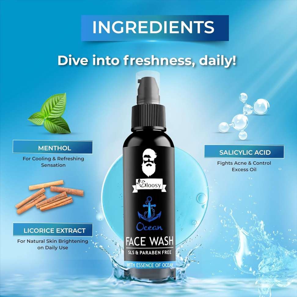 Shopsy Peezons OsamGlow Men Face Wash - Image 5