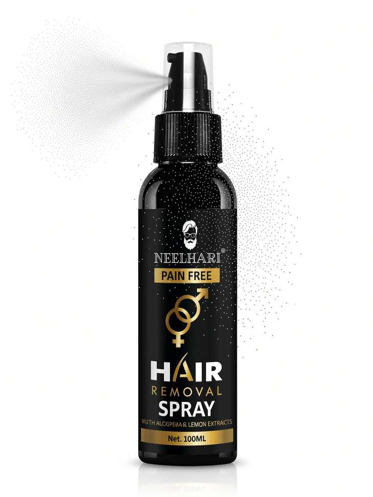 Shopsy Neelhari Painless Hair Removal Cream Spray for Men - Image 4