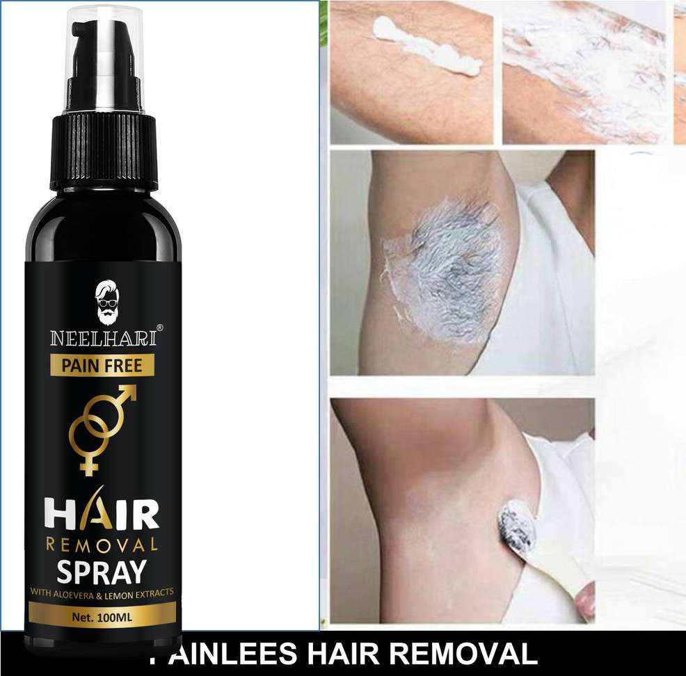 Shopsy Neelhari Painless Hair Removal Cream Spray for Men - Image 6