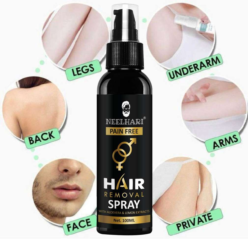 Shopsy Neelhari Painless Hair Removal Cream Spray for Men - Image 7