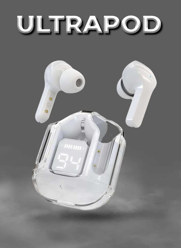 Gwalbros Ultra Pods Airpods – 40 Hour Playback, Transparent Display – 83% OFF Deal Review