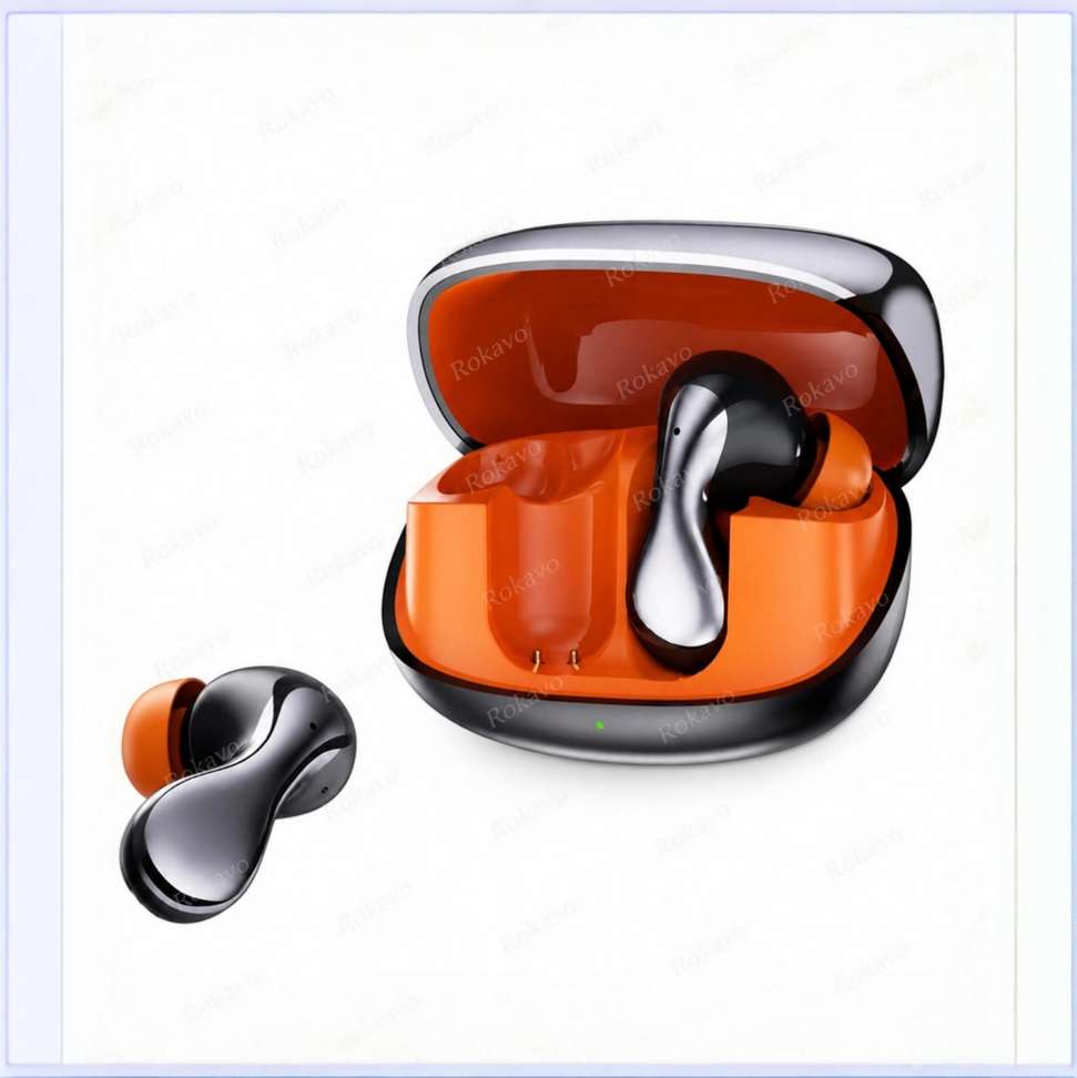 Rokavo XB‑130 TWS Earbuds – 8D Stereo, 35 Hours Playtime, Only ₹500 After 79% Price Slash