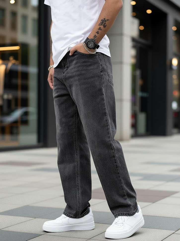 Brexx Men Grey Jeans