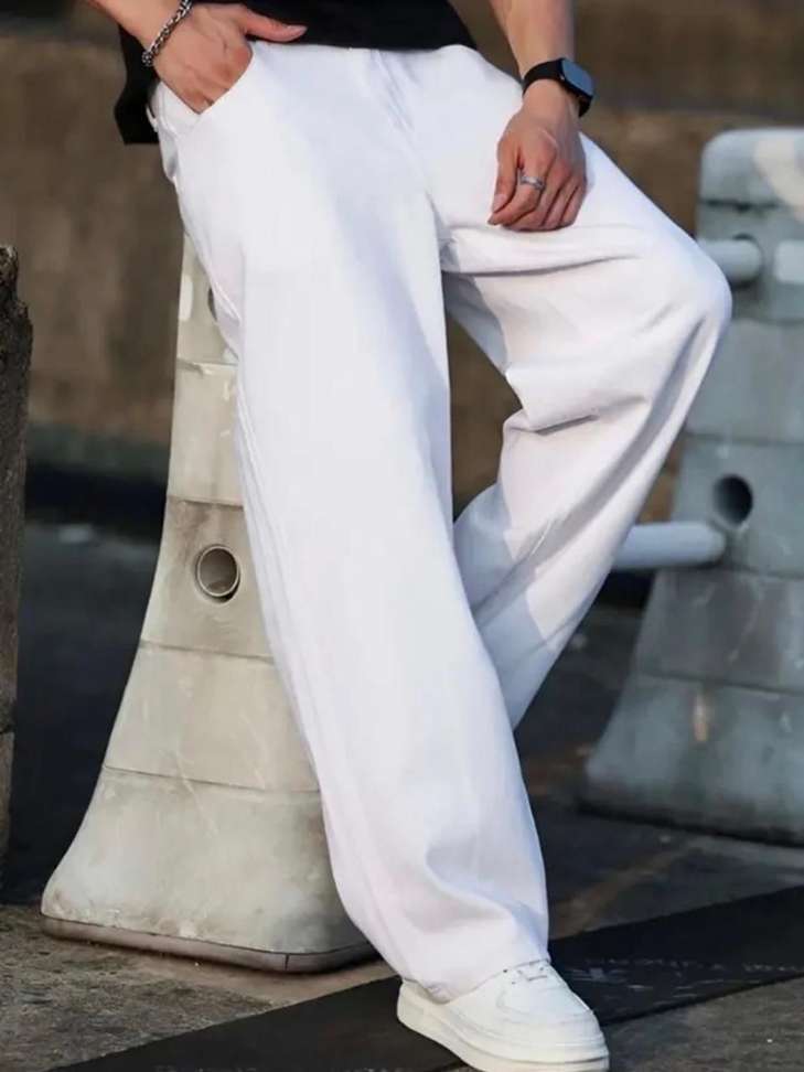 Shopsy Dashing Fit Men White Jeans - Image 5