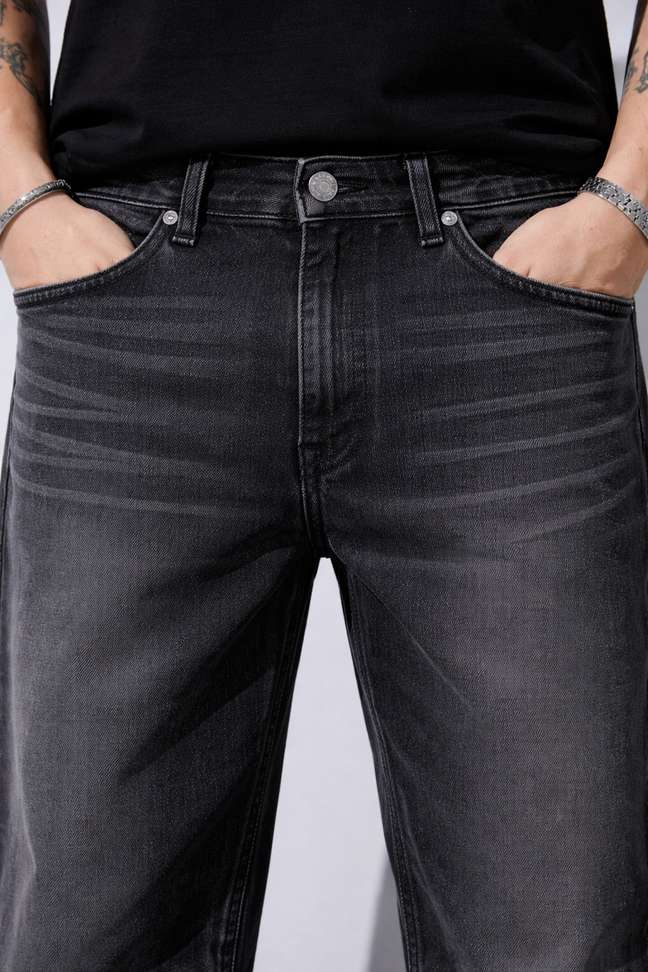 Shopsy DENIM4MEN Straight Fit Grey Jeans - Image 5