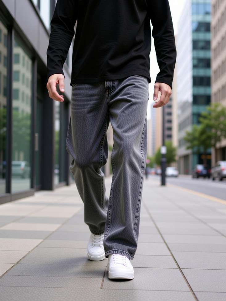 Southee Straight Fit Men Grey Jeans