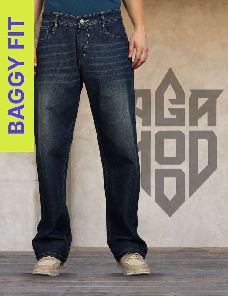 Angerhood Relaxed Fit Men Dark Blue Jeans – 83% OFF, Lowest Price ₹480