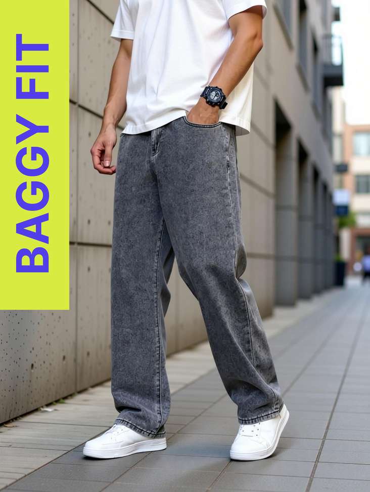 Linaria Loose Fit Men Grey Jeans – 67% OFF Review & Lowest Price Deal