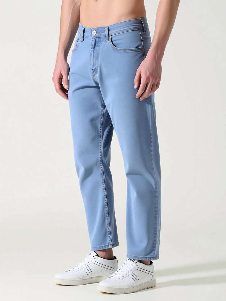 Bluesette Regular Men Light Blue Jeans